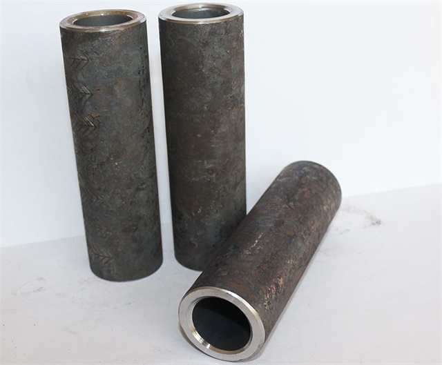 清新冷挤压钢筋套筒应该怎么样激光打标